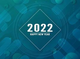 Happy new year 2022, Modern abstract background in liquid and fluid style. Paper art 3D illustration template for web banner, business presentation, homepage, landing page. vector