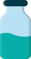 bottle flat icon vector