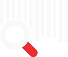 barcode search flat icon vector