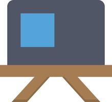 tv flat icon vector