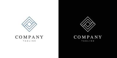 Los logotipos modernos y elegantes son adecuados para empresas de construcción y otros. vector