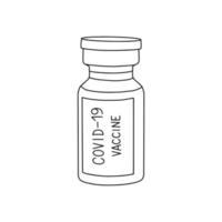 vector covid-19 vaccine illustration