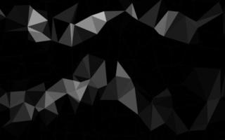 Dark Silver, Gray vector shining triangular pattern.