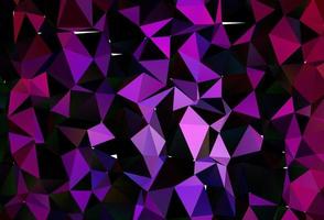Fondo de mosaico abstracto de vector púrpura claro.