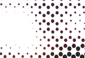 Light pink, yellow vector texture with disks.