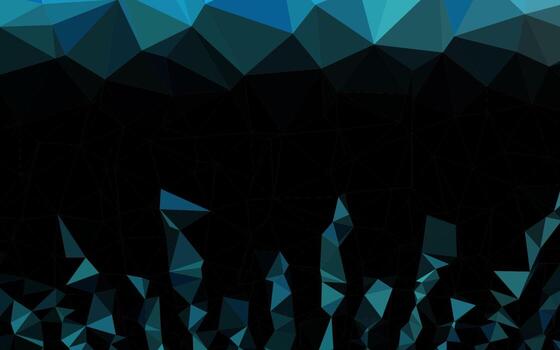 vector azul claro brillante patrón triangular.