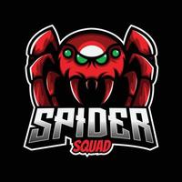 Spider Mascot Logo vector