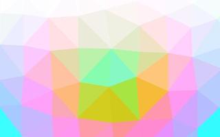 Light Multicolor, Rainbow vector abstract polygonal texture.