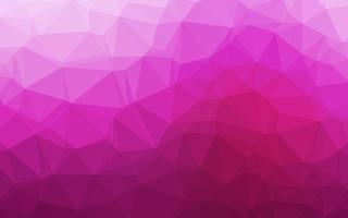 Light Pink vector abstract polygonal layout.