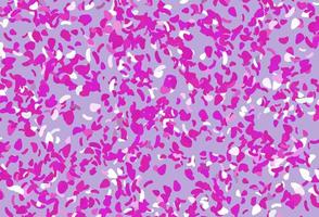 Light pink vector pattern with chaotic shapes.