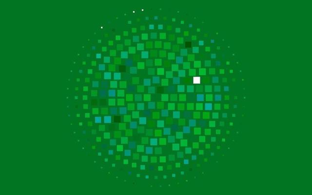 Light Blue, Green vector template with crystals, rectangles.