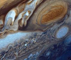 gran mancha roja de júpiter foto