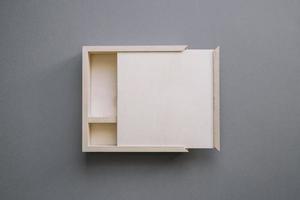wooden box mockup
