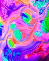 Abstract painted oil texture full color and multicolored. rainbow texture background. liquid pattern texture background. paintings with marbling. Marble texture. Paint splash. Colorful fluid. photo