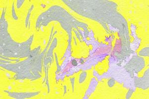 Fondo de tinta abstracta.Texturas de papel de tinta de mármol amarillo y gris de invierno sobre fondo blanco de acuarela.Papel tapiz para diseño web y de juegos. foto