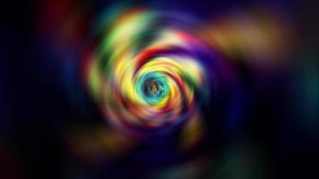 Multicolored Radial Blurred Background video