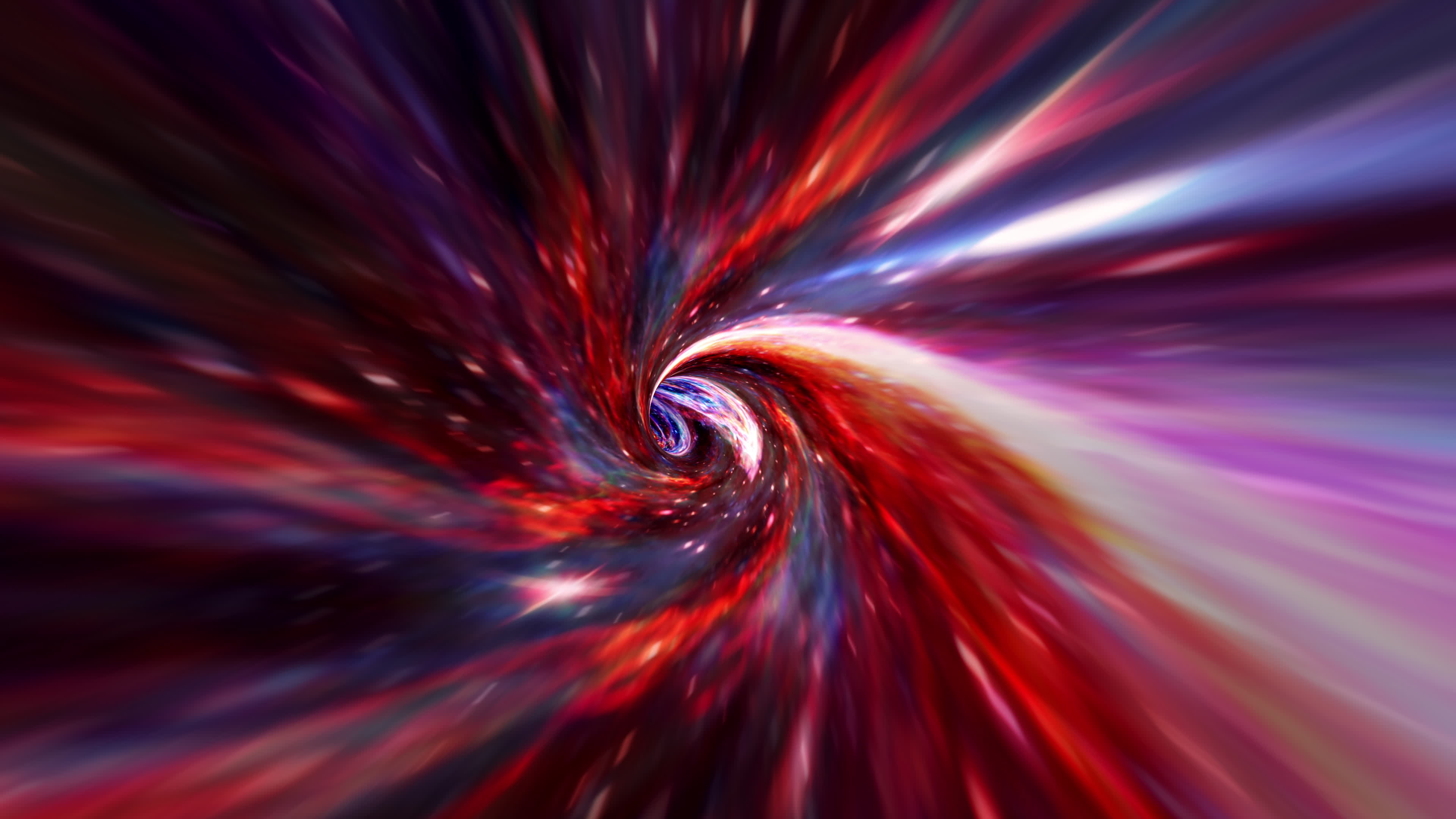 Loop Colorful Hyper Space Warp Vortex 4703077 Stock Video at Vecteezy