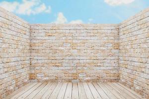 brick wall hard texture surface old natural pattern and gradients shadow abstract. photo