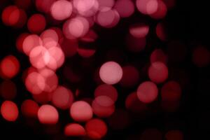 multicolored light red blur Backdrop and circle background and Abstract circle blur Christmas lights effect photo