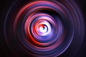 purple and red abstract fractal and Abstract dynamic multicolored background with crossing circles and ovals. motion