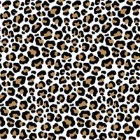 diseño de patrones sin fisuras de vector de motivo animal leopardo