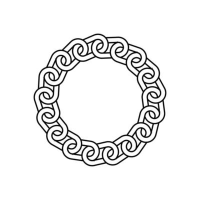 Circle chain with picture in it deals