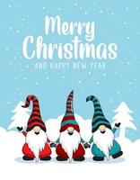Gnome Merry Christmas Cards