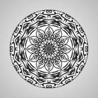 concepto decorativo abstracto mandala ilustración. vector