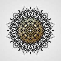 Vector round abstract circle. Luxury Mandala style