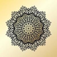 diseño de mandala indio ornamental de lujo vector