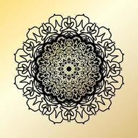 diseño de mandala indio ornamental de lujo vector