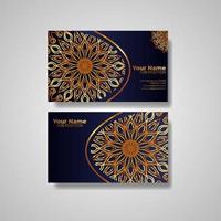 Business Card. Vintage decorative elements. Ornamental floral business cards, oriental pattern, vector illustration. Islam, Arabic, Indian, turkish, pakistan, chinese, ottoman motifs.