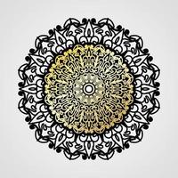 Vector round abstract circle. Luxury Mandala style