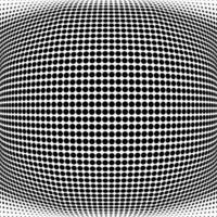 Abstract halftone dotted background. Futuristic grunge pattern, dot, wave. Vector modern optical pop art texture for posters, sites, business cards, cover, labels mock-up, vintage layout