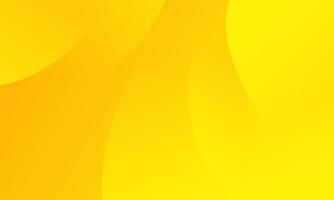 Abstract modern yellow gradient vanishing circles background vector