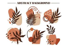 Abstract shape vector illustration for banner