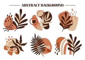 Abstract shape vector illustration for banner