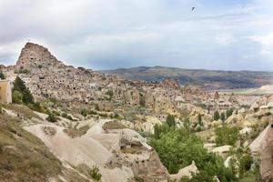 Formación de piedra especial de Capadocia, Nevsehir, Turquía. foto