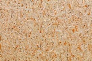 OSB, seamless texture of oriented strand board, wooden board for the background. photo