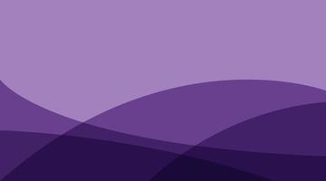 simple purple background. flat purple gradation. wavy background vector