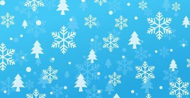 Snow frost effect on blue background. Vector Illustration. Abstract bright white shimmer lights and snowflakes. Scatter falling round particles.