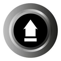 Arrow on white background vector