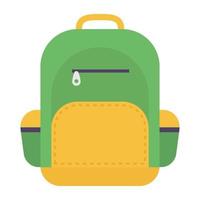 School Bag Concepts vector