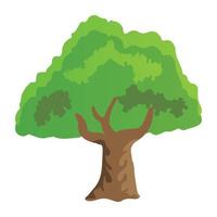 conceptos del árbol de la langosta vector