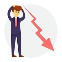 Business Loss Concepts vector