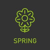 Spring - Season Icon vector