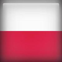 bandera nacional de la plaza de polonia