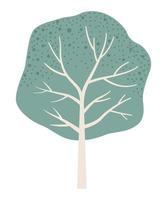 árbol planta naturaleza vector