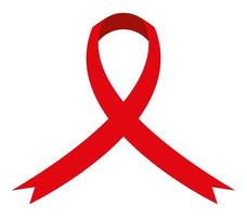 world aids day campaign ribbon vector