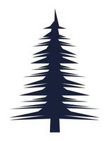 pine tree forest vector